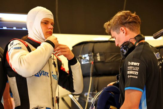 Paul Aron (EST) Alpine F1 Team.
10.12.2024. Formula 1 Testing, Yas Marina Circuit, Abu Dhabi, Tuesday.
- www.xpbimages.com, EMail: requests@xpbimages.com © Copyright: Batchelor / XPB Images