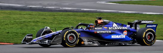 Carlos Sainz (ESP) Williams Racing FW46.
Formula One World Championship, Atlassian Williams Racing FW47 Launch, Silverstone, England, Friday 14th February 2025.