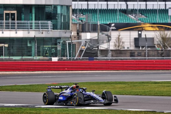 Carlos Sainz (ESP) Williams Racing FW46.
Formula One World Championship, Atlassian Williams Racing FW47 Launch, Silverstone, England, Friday 14th February 2025.