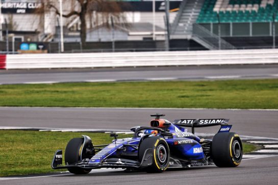 Carlos Sainz (ESP) Williams Racing FW46.
Formula One World Championship, Atlassian Williams Racing FW47 Launch, Silverstone, England, Friday 14th February 2025.