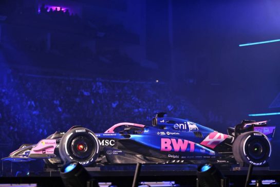 Alpine F1 Team A525.
18.02.2025. Formula One World Championship, F1 75 Live. O2 Arena, London, England.
- www.xpbimages.com, EMail: requests@xpbimages.com © Copyright: Batchelor / XPB Images