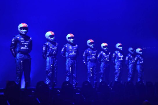 Williams Racing.
18.02.2025. Formula One World Championship, F1 75 Live. O2 Arena, London, England.
- www.xpbimages.com, EMail: requests@xpbimages.com © Copyright: Batchelor / XPB Images