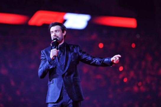 Jack Whitehall (GBR) Comedian.
18.02.2025. Formula One World Championship, F1 75 Live. O2 Arena, London, England.
- www.xpbimages.com, EMail: requests@xpbimages.com © Copyright: Batchelor / XPB Images