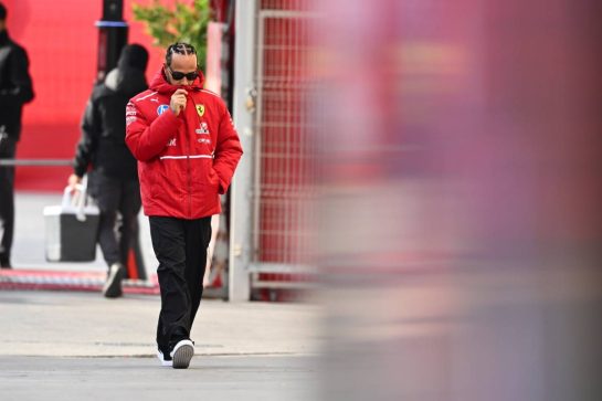 Lewis Hamilton (GBR) Ferrari. 26.02.2025. Formula 1 Testing, Sakhir, Bahrain, Day One.
- www.xpbimages.com, EMail: requests@xpbimages.com © Copyright: Price / XPB Images