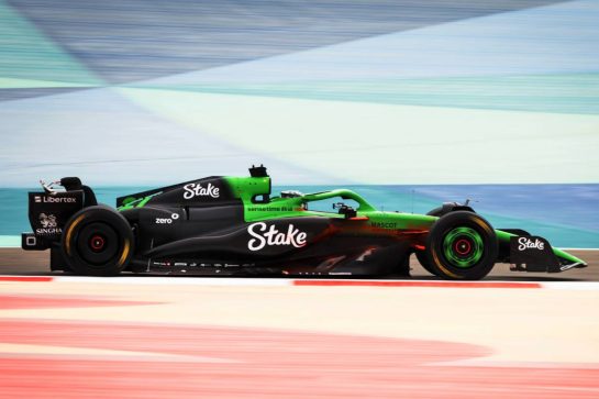 Nico Hulkenberg (GER) Sauber C45.
26.02.2025. Formula 1 Testing, Sakhir, Bahrain, Day One.
- www.xpbimages.com, EMail: requests@xpbimages.com © Copyright: Bearne / XPB Images