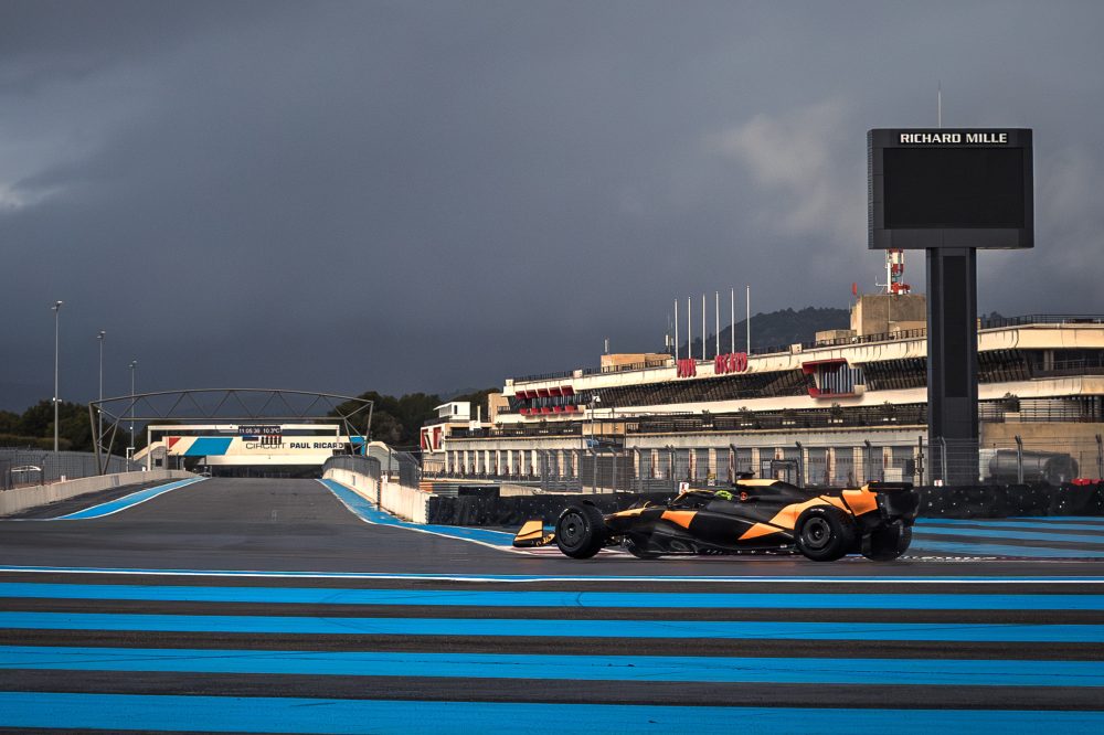 McLaren completes at Paul Ricard first test with Pirelli 2026 tyres