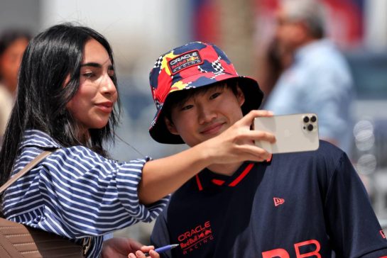 Yuki Tsunoda (JPN) Red Bull Racing.
11.04.2025. Formula 1 World Championship, Rd 4, Bahrain Grand Prix, Sakhir, Bahrain, Practice Day
- www.xpbimages.com, EMail: requests@xpbimages.com © Copyright: Bearne / XPB Images