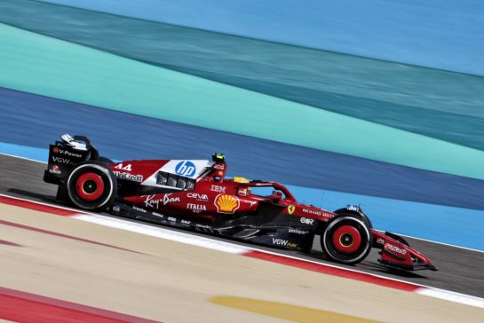 Lewis Hamilton (GBR) Ferrari SF-25.
11.04.2025. Formula 1 World Championship, Rd 4, Bahrain Grand Prix, Sakhir, Bahrain, Practice Day
- www.xpbimages.com, EMail: requests@xpbimages.com © Copyright: Moy / XPB Images