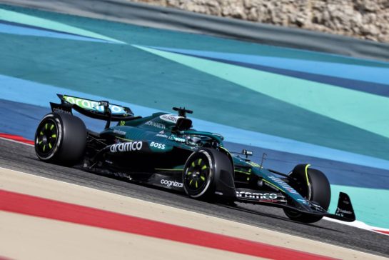 Lance Stroll (CDN) Aston Martin F1 Team AMR25.
11.04.2025. Formula 1 World Championship, Rd 4, Bahrain Grand Prix, Sakhir, Bahrain, Practice Day
- www.xpbimages.com, EMail: requests@xpbimages.com © Copyright: Moy / XPB Images