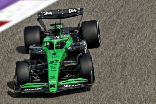 Nico Hulkenberg (GER) Sauber C45.
11.04.2025. Formula 1 World Championship, Rd 4, Bahrain Grand Prix, Sakhir, Bahrain, Practice Day
- www.xpbimages.com, EMail: requests@xpbimages.com © Copyright: Bearne / XPB Images