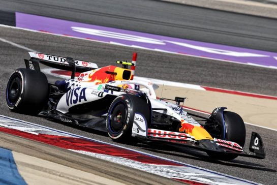 Liam Lawson (NZL) Racing Bulls VCARB 02.
11.04.2025. Formula 1 World Championship, Rd 4, Bahrain Grand Prix, Sakhir, Bahrain, Practice Day
- www.xpbimages.com, EMail: requests@xpbimages.com © Copyright: Moy / XPB Images