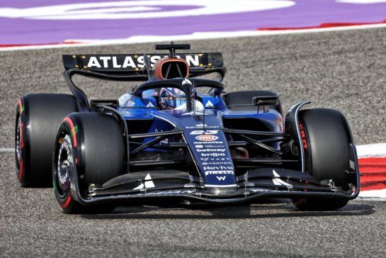 Alexander Albon (THA) Atlassian Williams Racing FW47.
11.04.2025. Formula 1 World Championship, Rd 4, Bahrain Grand Prix, Sakhir, Bahrain, Practice Day
- www.xpbimages.com, EMail: requests@xpbimages.com © Copyright: Bearne / XPB Images
