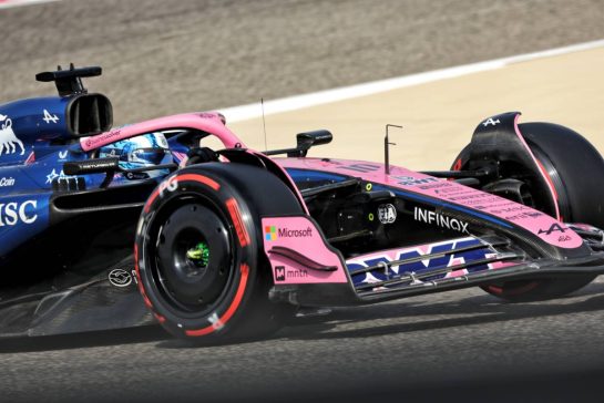 Pierre Gasly (FRA) Alpine F1 Team A525.
11.04.2025. Formula 1 World Championship, Rd 4, Bahrain Grand Prix, Sakhir, Bahrain, Practice Day
- www.xpbimages.com, EMail: requests@xpbimages.com © Copyright: Bearne / XPB Images