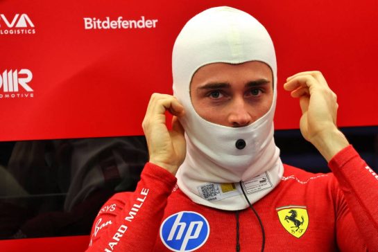 Charles Leclerc (MON) Ferrari.
11.04.2025. Formula 1 World Championship, Rd 4, Bahrain Grand Prix, Sakhir, Bahrain, Practice Day
- www.xpbimages.com, EMail: requests@xpbimages.com © Copyright: Batchelor / XPB Images