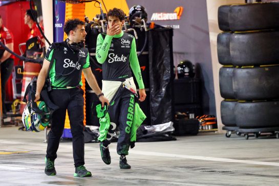 Gabriel Bortoleto (BRA) Sauber.
12.04.2025. Formula 1 World Championship, Rd 4, Bahrain Grand Prix, Sakhir, Bahrain, Qualifying Day.
- www.xpbimages.com, EMail: requests@xpbimages.com © Copyright: Moy / XPB Images