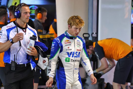 Liam Lawson (NZL) Racing Bulls.
12.04.2025. Formula 1 World Championship, Rd 4, Bahrain Grand Prix, Sakhir, Bahrain, Qualifying Day.
- www.xpbimages.com, EMail: requests@xpbimages.com © Copyright: Moy / XPB Images