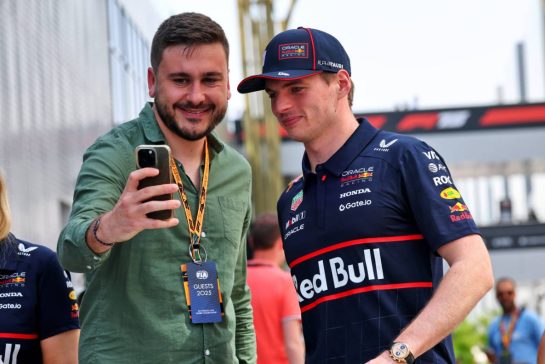 Max Verstappen (NLD) Red Bull Racing.
19.04.2025. Formula 1 World Championship, Rd 5, Saudi Arabian Grand Prix, Jeddah, Saudi Arabia, Qualifying Day.
- www.xpbimages.com, EMail: requests@xpbimages.com © Copyright: Batchelor / XPB Images