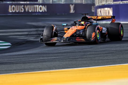 Oscar Piastri (AUS) McLaren MCL39.
19.04.2025. Formula 1 World Championship, Rd 5, Saudi Arabian Grand Prix, Jeddah, Saudi Arabia, Qualifying Day.
- www.xpbimages.com, EMail: requests@xpbimages.com © Copyright: Bearne / XPB Images