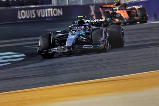 Andrea Kimi Antonelli (ITA) Mercedes AMG F1 W16.
19.04.2025. Formula 1 World Championship, Rd 5, Saudi Arabian Grand Prix, Jeddah, Saudi Arabia, Qualifying Day.
- www.xpbimages.com, EMail: requests@xpbimages.com © Copyright: Bearne / XPB Images