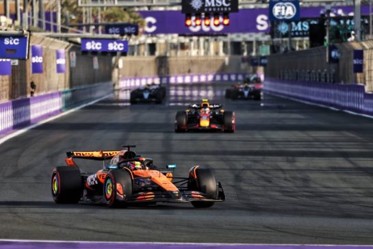 Oscar Piastri (AUS) McLaren MCL39.
19.04.2025. Formula 1 World Championship, Rd 5, Saudi Arabian Grand Prix, Jeddah, Saudi Arabia, Qualifying Day.
- www.xpbimages.com, EMail: requests@xpbimages.com © Copyright: Rew / XPB Images