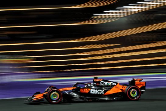 Lando Norris (GBR) McLaren MCL39.
19.04.2025. Formula 1 World Championship, Rd 5, Saudi Arabian Grand Prix, Jeddah, Saudi Arabia, Qualifying Day.
- www.xpbimages.com, EMail: requests@xpbimages.com © Copyright: Charniaux / XPB Images