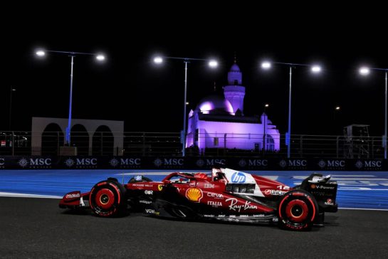Charles Leclerc (MON) Ferrari SF-25.
19.04.2025. Formula 1 World Championship, Rd 5, Saudi Arabian Grand Prix, Jeddah, Saudi Arabia, Qualifying Day.
- www.xpbimages.com, EMail: requests@xpbimages.com © Copyright: Charniaux / XPB Images