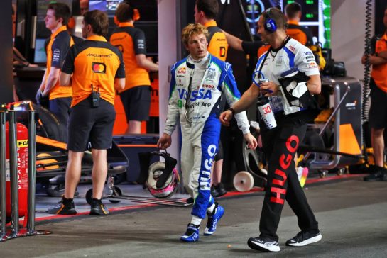 Liam Lawson (NZL) Racing Bulls.
19.04.2025. Formula 1 World Championship, Rd 5, Saudi Arabian Grand Prix, Jeddah, Saudi Arabia, Qualifying Day.
- www.xpbimages.com, EMail: requests@xpbimages.com © Copyright: Batchelor / XPB Images