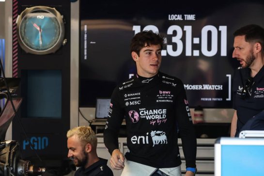 Franco Colapinto (ARG), Alpine F1 Team 
15.05.2025. Formula 1 World Championship, Rd 7, Emilia Romagna Grand Prix, Imola, Italy, Preparation Day.
- www.xpbimages.com, EMail: requests@xpbimages.com © Copyright: Charniaux / XPB Images