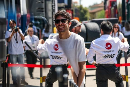 Esteban Ocon (FRA), Haas F1 Team 
15.05.2025. Formula 1 World Championship, Rd 7, Emilia Romagna Grand Prix, Imola, Italy, Preparation Day.
- www.xpbimages.com, EMail: requests@xpbimages.com © Copyright: Charniaux / XPB Images