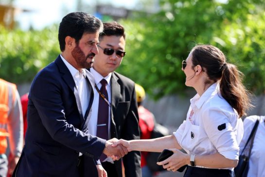 Mohammed Bin Sulayem (UAE) FIA President.
18.05.2025. Formula 1 World Championship, Rd 7, Emilia Romagna Grand Prix, Imola, Italy, Race Day.
- www.xpbimages.com, EMail: requests@xpbimages.com © Copyright: Moy / XPB Images