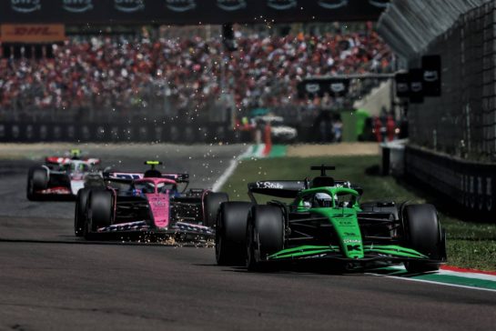 Nico Hulkenberg (GER) Sauber C45.
18.05.2025. Formula 1 World Championship, Rd 7, Emilia Romagna Grand Prix, Imola, Italy, Race Day.
- www.xpbimages.com, EMail: requests@xpbimages.com © Copyright: Charniaux / XPB Images