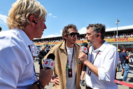 Valentino Rossi (ITA) Team WRT WEC Driver on the grid.
18.05.2025. Formula 1 World Championship, Rd 7, Emilia Romagna Grand Prix, Imola, Italy, Race Day.
- www.xpbimages.com, EMail: requests@xpbimages.com © Copyright: Moy / XPB Images
