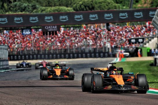 Oscar Piastri (AUS) McLaren MCL39.
18.05.2025. Formula 1 World Championship, Rd 7, Emilia Romagna Grand Prix, Imola, Italy, Race Day.
- www.xpbimages.com, EMail: requests@xpbimages.com © Copyright: Batchelor / XPB Images