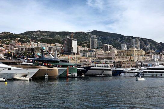 Boats in the scenic Monaco Harbour.
22.05.2025. Formula 1 World Championship, Rd 8, Monaco Grand Prix, Monte Carlo, Monaco, Preparation Day.
- www.xpbimages.com, EMail: requests@xpbimages.com © Copyright: Moy / XPB Images