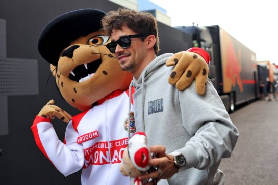 Charles Leclerc (MON) Ferrari.
22.05.2025. Formula 1 World Championship, Rd 8, Monaco Grand Prix, Monte Carlo, Monaco, Preparation Day.
- www.xpbimages.com, EMail: requests@xpbimages.com © Copyright: Bearne / XPB Images