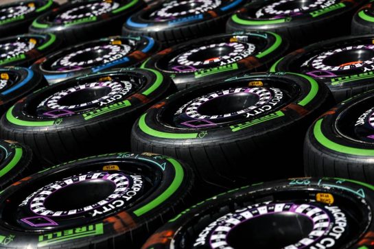 Pirelli tires. Williams Racing
22.05.2025. Formula 1 World Championship, Rd 8, Monaco Grand Prix, Monte Carlo, Monaco, Preparation Day.
- www.xpbimages.com, EMail: requests@xpbimages.com © Copyright: Charniaux / XPB Images