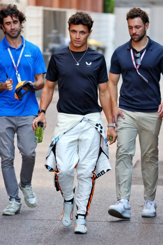 Lando Norris (GBR) McLaren.
22.05.2025. Formula 1 World Championship, Rd 8, Monaco Grand Prix, Monte Carlo, Monaco, Preparation Day.
- www.xpbimages.com, EMail: requests@xpbimages.com © Copyright: Batchelor / XPB Images