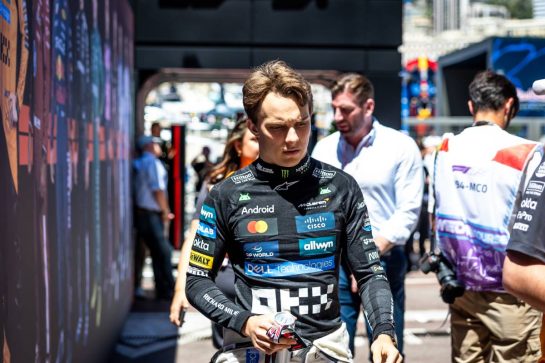 Oscar Piastri (AUS) McLaren.
22.05.2025. Formula 1 World Championship, Rd 8, Monaco Grand Prix, Monte Carlo, Monaco, Preparation Day.
- www.xpbimages.com, EMail: requests@xpbimages.com © Copyright: Bearne / XPB Images