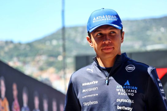 Alexander Albon (THA) Atlassian Williams Racing.
22.05.2025. Formula 1 World Championship, Rd 8, Monaco Grand Prix, Monte Carlo, Monaco, Preparation Day.
- www.xpbimages.com, EMail: requests@xpbimages.com © Copyright: Batchelor / XPB Images