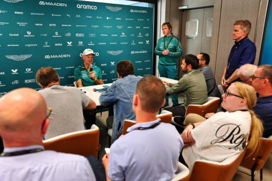 Adrian Newey (GBR) Aston Martin F1 Team Managing Technical Partner.
22.05.2025. Formula 1 World Championship, Rd 8, Monaco Grand Prix, Monte Carlo, Monaco, Preparation Day.
- www.xpbimages.com, EMail: requests@xpbimages.com © Copyright: Batchelor / XPB Images