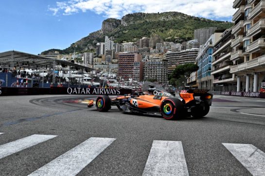 Oscar Piastri (AUS) McLaren MCL39.
23.05.2025. Formula 1 World Championship, Rd 8, Monaco Grand Prix, Monte Carlo, Monaco, Practice Day.
- www.xpbimages.com, EMail: requests@xpbimages.com © Copyright: Price / XPB Images