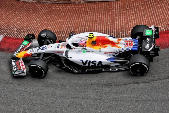 Liam Lawson (NZL) Racing Bulls VCARB 02.
23.05.2025. Formula 1 World Championship, Rd 8, Monaco Grand Prix, Monte Carlo, Monaco, Practice Day.
- www.xpbimages.com, EMail: requests@xpbimages.com © Copyright: Charniaux / XPB Images