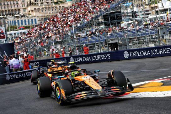 Lando Norris (GBR) McLaren MCL39.
23.05.2025. Formula 1 World Championship, Rd 8, Monaco Grand Prix, Monte Carlo, Monaco, Practice Day.
- www.xpbimages.com, EMail: requests@xpbimages.com © Copyright: Batchelor / XPB Images