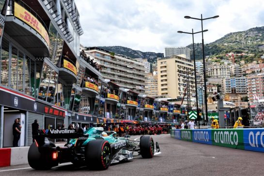 Fernando Alonso (ESP) Aston Martin F1 Team AMR25.
23.05.2025. Formula 1 World Championship, Rd 8, Monaco Grand Prix, Monte Carlo, Monaco, Practice Day.
- www.xpbimages.com, EMail: requests@xpbimages.com © Copyright: Batchelor / XPB Images