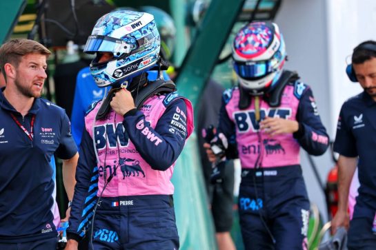 Pierre Gasly (FRA) Alpine F1 Team and Franco Colapinto (ARG) Alpine F1 Team.
24.05.2025. Formula 1 World Championship, Rd 8, Monaco Grand Prix, Monte Carlo, Monaco, Qualifying Day.
- www.xpbimages.com, EMail: requests@xpbimages.com © Copyright: Batchelor / XPB Images