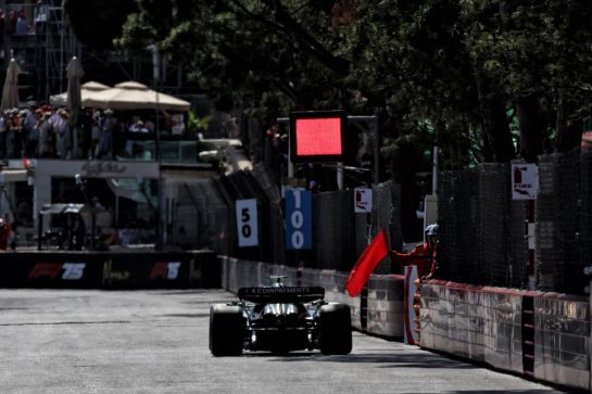Nico Hulkenberg (GER) Sauber C45 as a redflag stops qualifying.
24.05.2025. Formula 1 World Championship, Rd 8, Monaco Grand Prix, Monte Carlo, Monaco, Qualifying Day.
- www.xpbimages.com, EMail: requests@xpbimages.com © Copyright: Moy / XPB Images