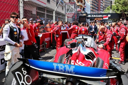 Charles Leclerc (MON) Ferrari SF-25 on the grid.
25.05.2025. Formula 1 World Championship, Rd 8, Monaco Grand Prix, Monte Carlo, Monaco, Race Day.
- www.xpbimages.com, EMail: requests@xpbimages.com © Copyright: Moy / XPB Images