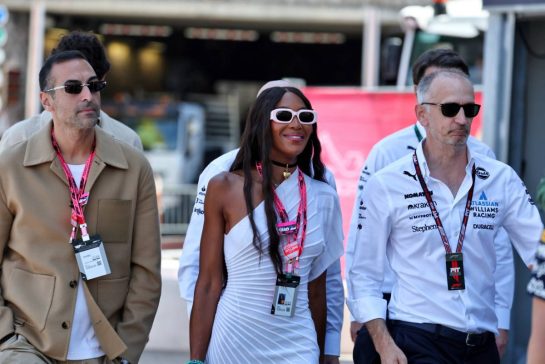 Naomi Campbell (GBR).
25.05.2025. Formula 1 World Championship, Rd 8, Monaco Grand Prix, Monte Carlo, Monaco, Race Day.
- www.xpbimages.com, EMail: requests@xpbimages.com © Copyright: Moy / XPB Images