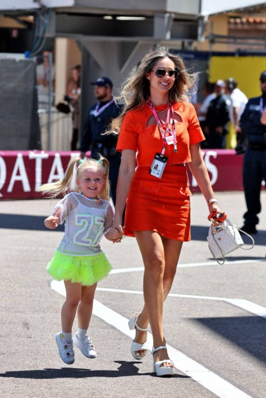 Egle Ruskyte (LIT), wife of Nico Hulkenberg (GER) Sauber, and their daugther Noemi Sky.
25.05.2025. Formula 1 World Championship, Rd 8, Monaco Grand Prix, Monte Carlo, Monaco, Race Day.
- www.xpbimages.com, EMail: requests@xpbimages.com © Copyright: Moy / XPB Images