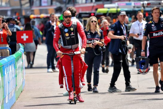 Lewis Hamilton (GBR) Ferrari.
25.05.2025. Formula 1 World Championship, Rd 8, Monaco Grand Prix, Monte Carlo, Monaco, Race Day.
- www.xpbimages.com, EMail: requests@xpbimages.com © Copyright: Charniaux / XPB Images